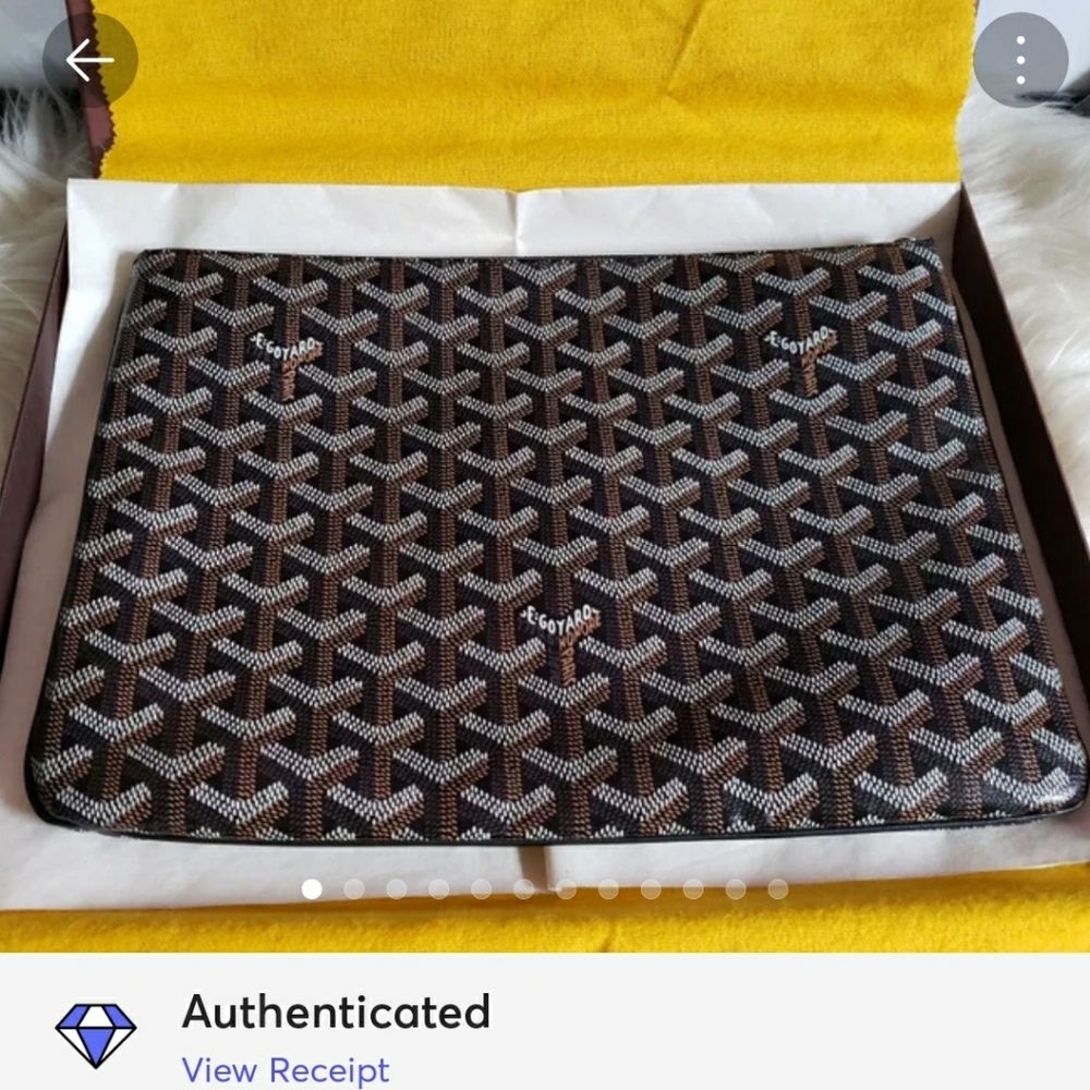 Goyard Goyardine Senat Pochette MM